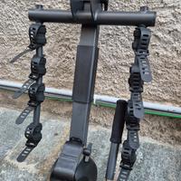 portabiciclette Mottez 4posti per gancio traino 