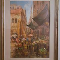 Dipinto ad olio su tela - A. Martucci