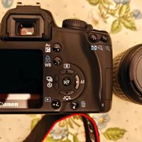 Canon eos 1000d + obiettivo kit 18-55