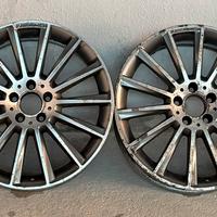 4 CERCHI IN LEGA MERCEDES AMG DIAMANTATI DOPPIA M.