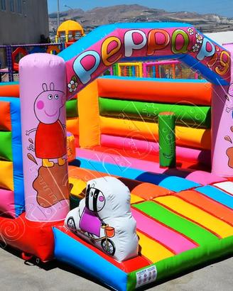 Salterello con Ostacoli Gonfiabile per Bambini