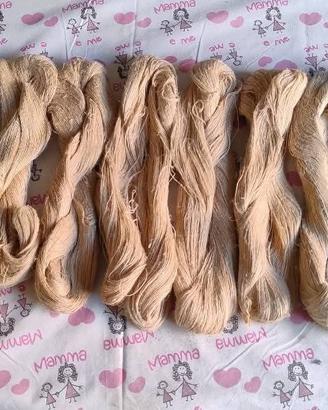 48 gomitoli di canapa