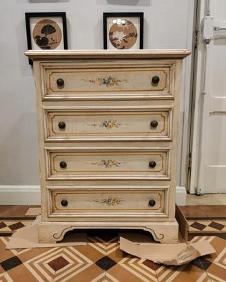 cassettiera shabby chic