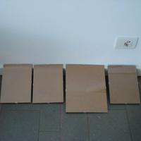 4 cornici a giorno vetro e MDF