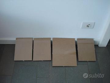 4 cornici a giorno vetro e MDF