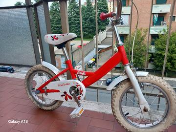 Bici  bimba  misura  14