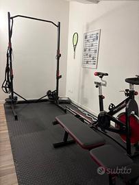 Homegym, Palestra da casa completa in 8 mq