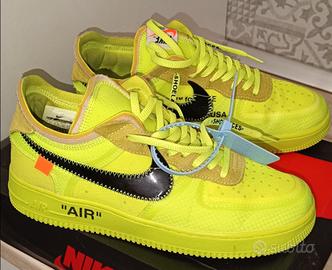 Nike Air-Force One  Off-White Volt 43