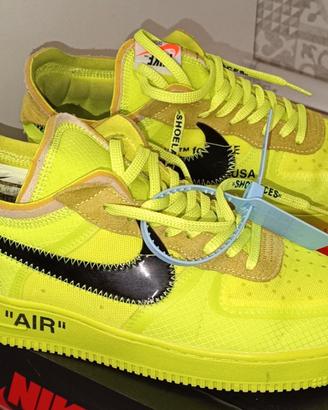 Nike Air-Force One  Off-White Volt 43