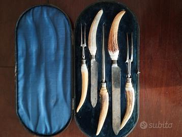 Set coltelli e forchettoni per arrosto
