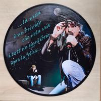 Vinile 33 giri da parete omaggio a Vasco Rossi 
