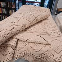 copriletto matrimoniale uncinetto 