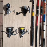 attrezzatura pesca sportiva 