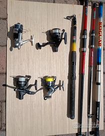 attrezzatura pesca sportiva 