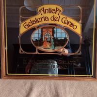 specchio pubblicità insegna 