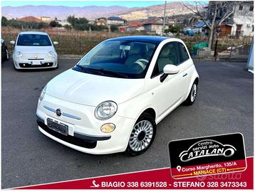 Fiat 500 500 1.2 Lounge 69cv tetto panorama