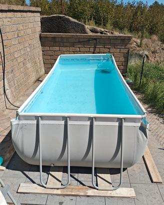 Piscina Bestway 4x2x1 metri, buone condizioni.