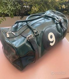 Bentley borsone da viaggio verde scuro originale