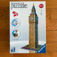 3D puzzle Ravensburger Big Ben London nuovo