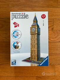 3D puzzle Ravensburger Big Ben London nuovo