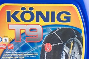 CATENE NEVE KONIG NUOVE VARIE MISURE 