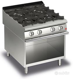 Cucina 4 fuochi a metano nuova