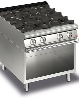 Cucina 4 fuochi a metano nuova