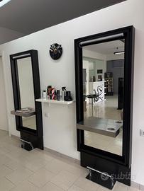 Specchiere per parrucchiera