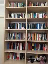 Libreria in legno rovere