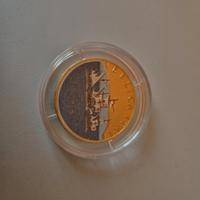 500 lire d'argento le tre caravelle colorate