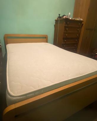 Letto ad una Piazza e Mezza con Materasso