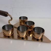 Cazzuola da cm muratore dorata