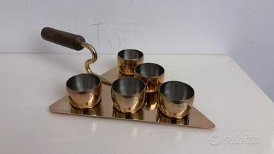 Cazzuola da cm muratore dorata