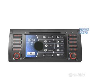 RADIO NAVIGATORE 7" BMW X5 E53 99-06 USB GPS TATT
