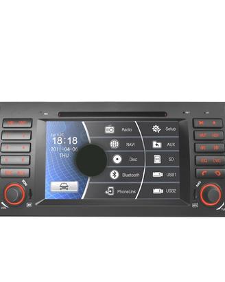RADIO NAVIGATORE 7" BMW X5 E53 99-06 USB GPS TATT