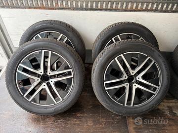 4 GOMME + CERCHI MERCEDES 235/55 R18