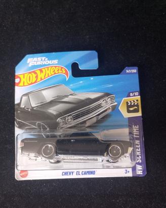 Hot Wheels el Camino Fast and Furious Toretto