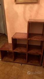 libreroa legno massello