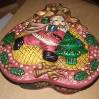 Scatola scatolina in gesso porta gioie oggetti