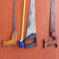 N°3 SEGHE PER LEGNO VARIE MISURE