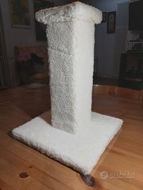 Tiragraffi a colonna beige 32X32X40h