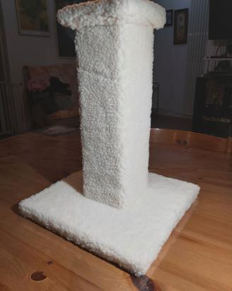 Tiragraffi a colonna beige 32X32X40h