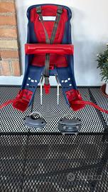 Seggiolino bici con due attacchi