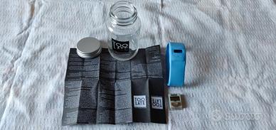 TOOLATE Bracciale orologio originale azzurro, mai