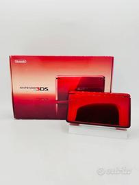 Nintendo 3DS Flare Red Giapponese Completo Scatola