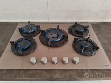 PIANO COTTURA 75CM 5 FUOCHI FRANKE