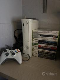 xbox360 elite 250gb + 13 giochi + cavi originali