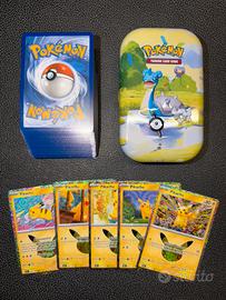 Pokemon mini Tin 30th più carte