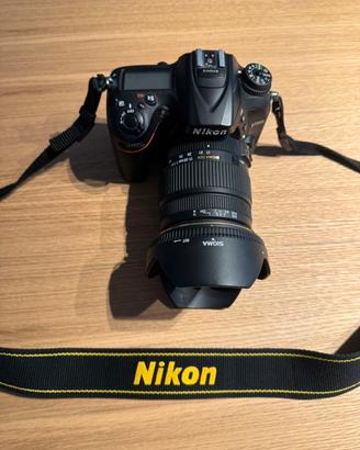Sigma 17-50 attacco Nikon