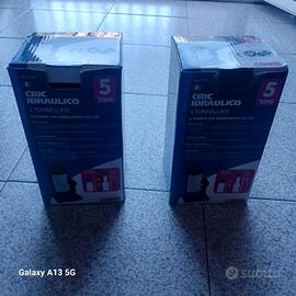 CRIC IDRAULICO LAMPA 5 TON - MODELLO 71551 5000 Kg